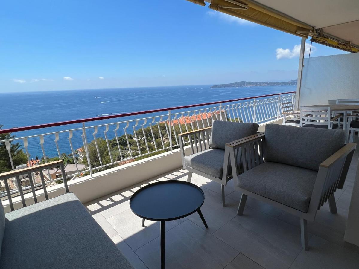 Mybluevista Luxury Panoramic Sea View Apartments Cap D Ail Near Monaco Cap-d'Ail Eksteriør billede